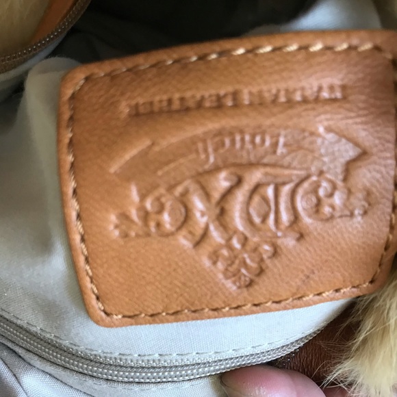 DX Touch Sheepskin with Rhinestones Hobo Bag - Picture 6 of 8